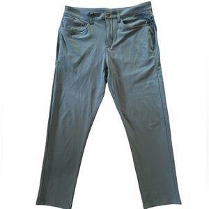 Cremieux Men's Classic Fit Performance Stretch 5 Pocket Pants, Steel Blue